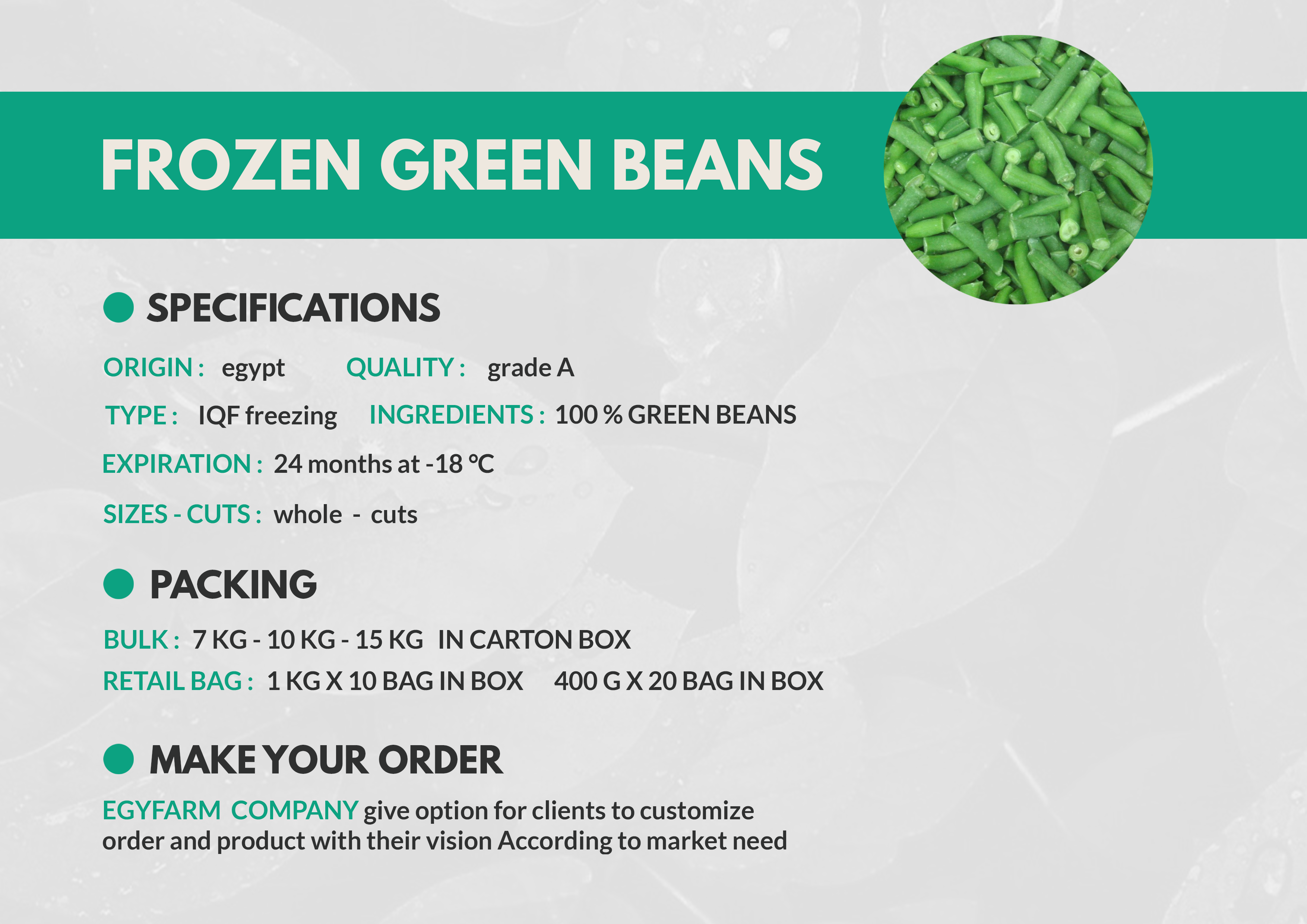 GREEN BEANS